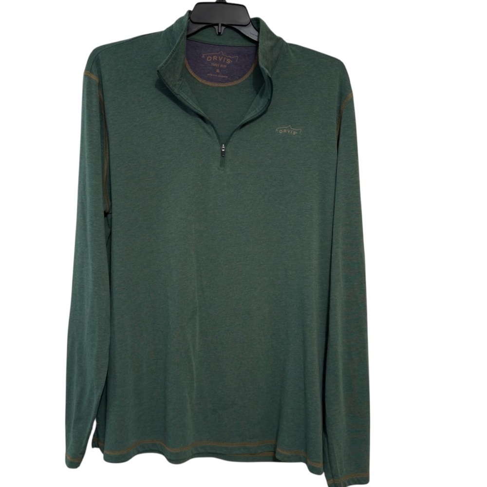Orvis 1/2 Zip Trout Bum long sleeve Men’s Size XL